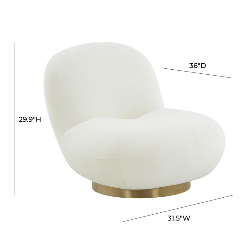 media image for emily swivel chair by bd2 tov s44172 17 264