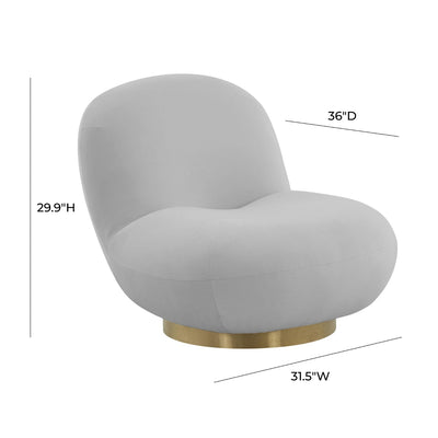 product image for emily swivel chair by bd2 tov s44172 18 82