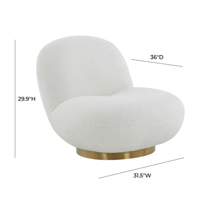 product image for emily swivel chair by bd2 tov s44172 20 46