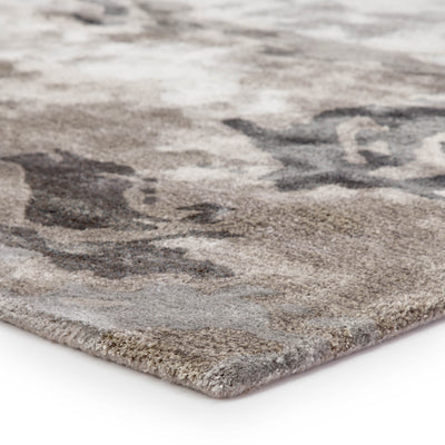 product image for glacier abstract rug in pumice stone pussywillow gray design by jaipur 2 68