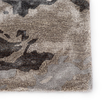 product image for glacier abstract rug in pumice stone pussywillow gray design by jaipur 4 19