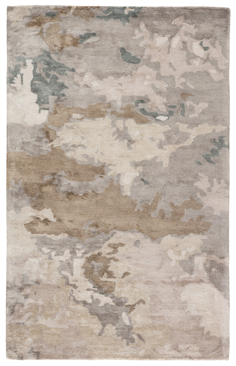 media image for Glacier Handmade Abstract Light Gray/ Taupe Rug by Jaipur Living 237