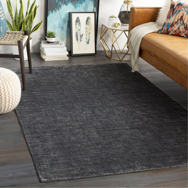 media image for Torino TRN-2300 Hand Knotted Rug in Charcoal & Light Gray by Surya 279