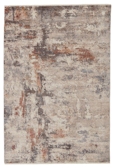 product image of Heath Abstract Rug in Gray & Red by Jaipur Living 561
