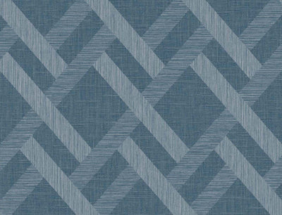 product image of Sample Linen Trellis Nautica Wallpaper from the Even More Textures Collection by Seabrook 521