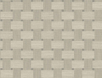 product image for Basketweave Yerba Wallpaper from the Even More Textures Collection by Seabrook 59