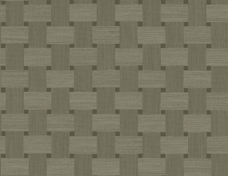 media image for Basketweave Raw Umber Wallpaper from the Even More Textures Collection by Seabrook 29