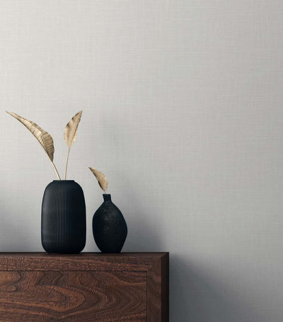 product image for Myrna Linen White Oak Wallpaper from the Even More Textures Collection by Seabrook 45