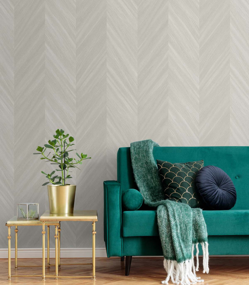 media image for Chevron Wood Crest Wallpaper from the Even More Textures Collection by Seabrook 242
