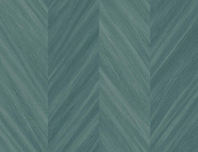 product image of Sample Chevron Wood Wintergreen Wallpaper from the Even More Textures Collection by Seabrook 560