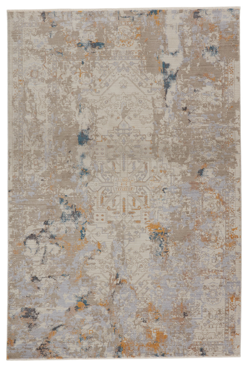 media image for Hammon Abstract Rug in Gray & Gold by Jaipur Living 25