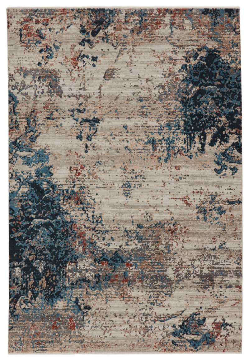 media image for Terrior Abstract Rug in Blue & Red by Jaipur Living 288