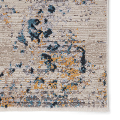 product image for Terrior Abstract Rug in Blue & Gold by Jaipur Living 55