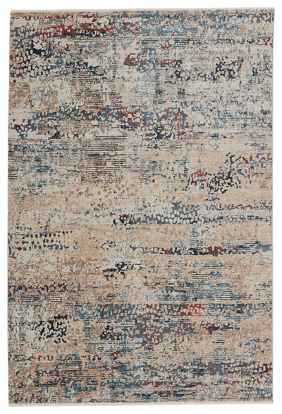 product image for Halston Abstract Rug in Blue & Gray by Jaipur Living 11