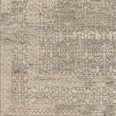 product image for Tunus TUN-2303 Hand Knotted Rug in Medium Grey & Cream by Surya 51