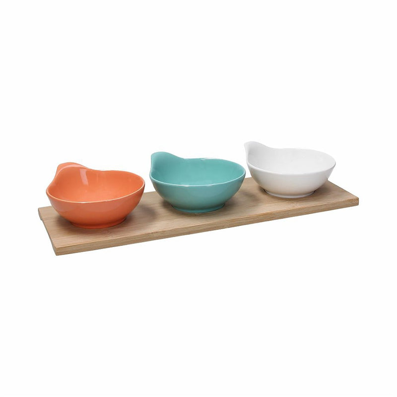 media image for nairobi tapas multicolor bowls with tray set of 3 by tognana tw184045674 1 290