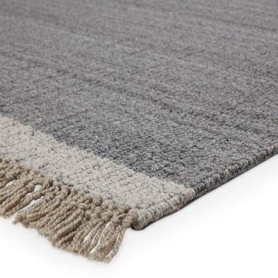 product image for Sunday Handmade Border Rug in Gray 14