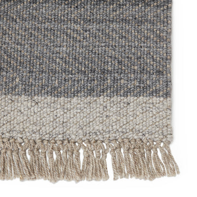 product image for Sunday Handmade Border Rug in Gray 67