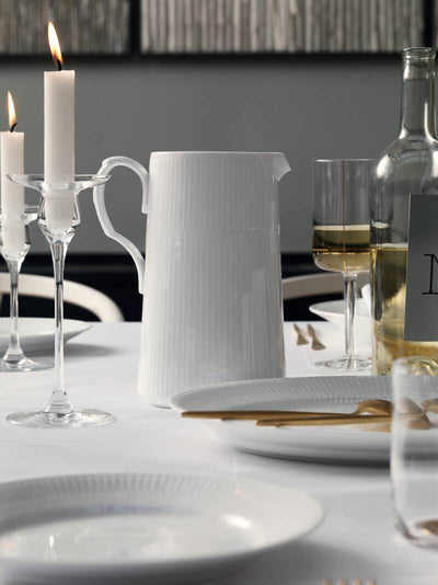 product image for white fluted serveware by new royal copenhagen 1016925 16 22