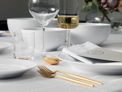 product image for white fluted serveware by new royal copenhagen 1016925 53 65