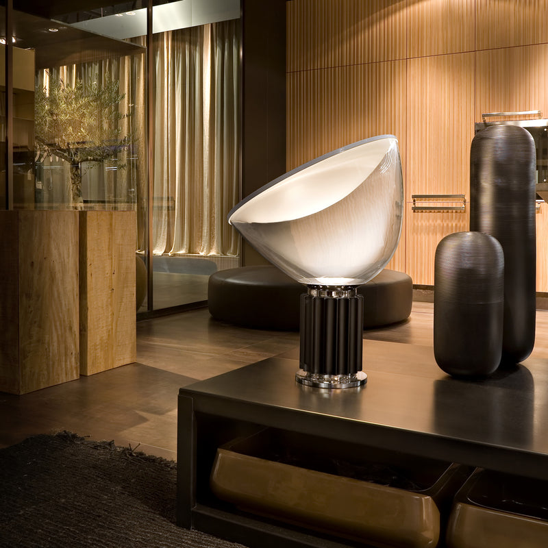 media image for Taccia Aluminium - Methacrylate Table Lighting in Various Colors & Sizes 257