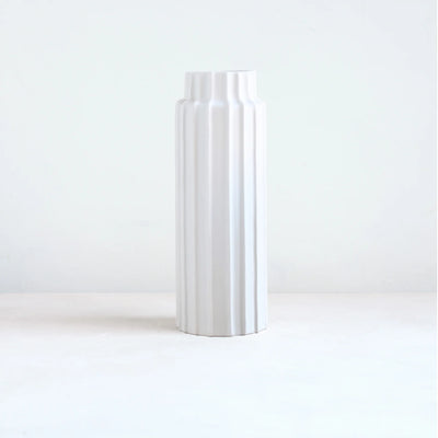 product image for ceramic ribbed cylinder vases 2 36