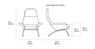product image for Tallinn Chair by Gus Modern 87