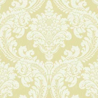 product image for Tapestry Damask Wallpaper in Yellow from the Grandmillennial Collection by York Wallcoverings 66