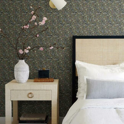 product image for Tapestry Wallpaper in Black from the Rifle Paper Co. Collection by York Wallcoverings 88