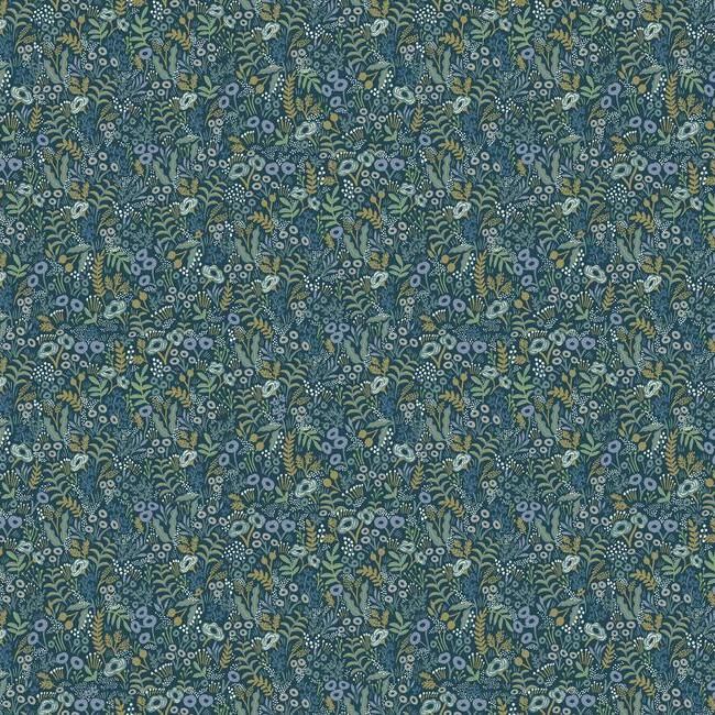 media image for Tapestry Wallpaper in Indigo from the Rifle Paper Co. Collection by York Wallcoverings 256