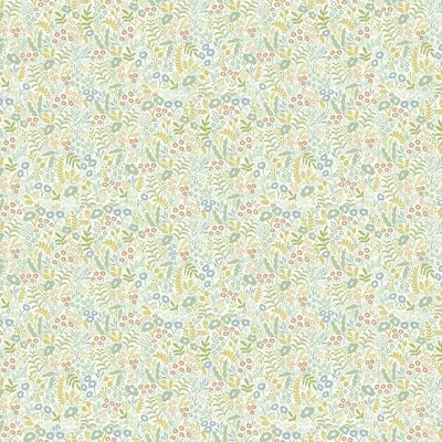 product image of sample tapestry wallpaper in light mustard from the rifle paper co collection by york wallcoverings 1 528