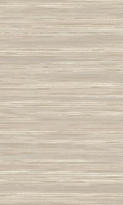 product image of sample taupe plain grasslike textured metallic wallpaper by walls republic 1 526