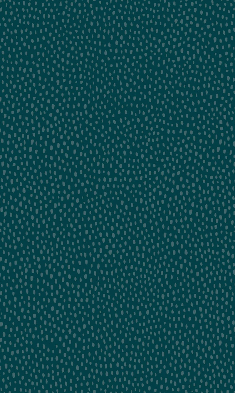 media image for Teal Dotted Plain Simple Textured Wallpaper by Walls Republic 289
