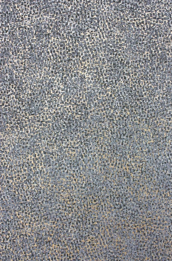 Shop Tesserae Wallpaper in Slate and Metallic Bronze from the Pasha