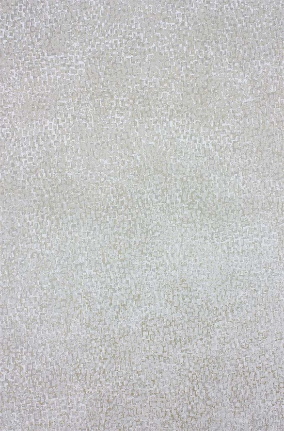 Shop Tesserae Wallpaper in Stone and Metallic Gilver from the Pasha