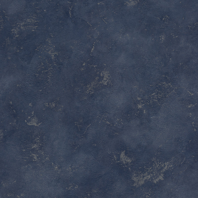 media image for sample textured faux metallic concrete wallpaper in navy blue by walls republic 1 240