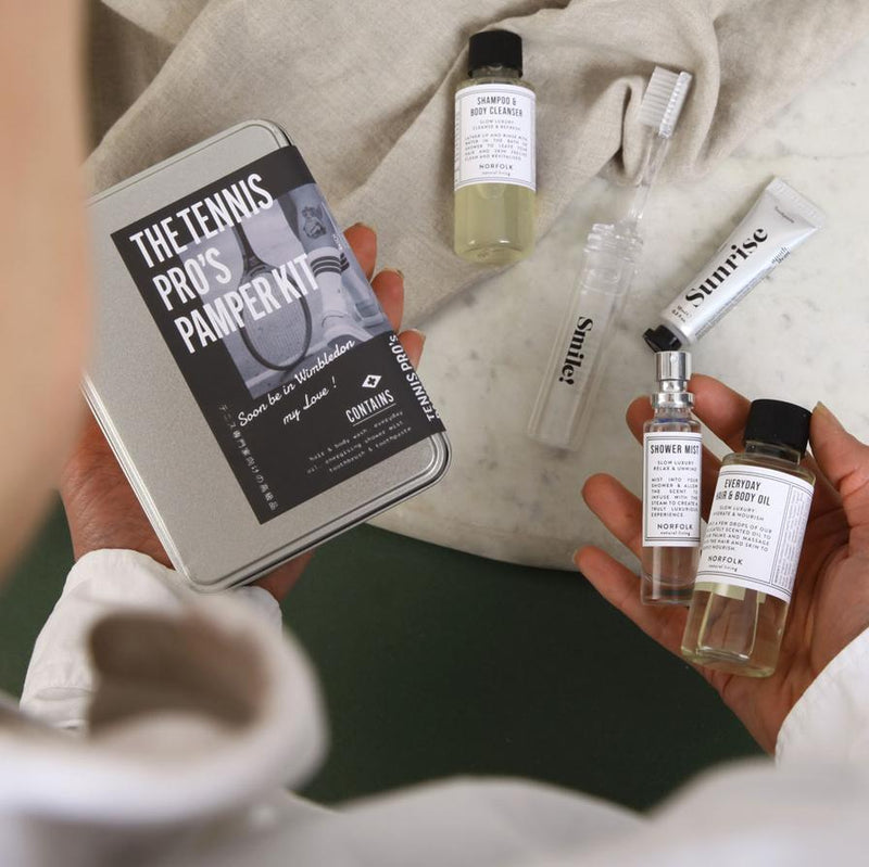 media image for tennis pros pamper kit design by mens society 3 273