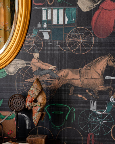 product image for The Jockey Faded Wallpaper from the Derby Collection by Mind the Gap 36