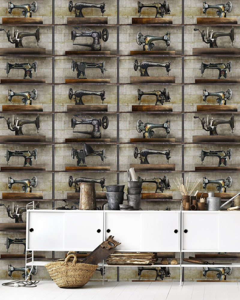 media image for The Machinist Wallpaper from Collection II by Mind the Gap 242