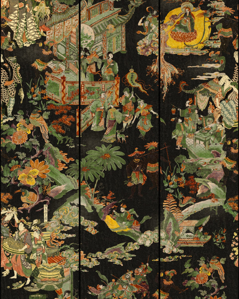 media image for sample the oriental tale wallpaper from the wallpaper compendium collection by mind the gap 1 28