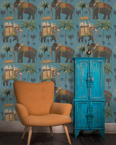product image for The Procession Wallpaper from Collection II by Mind the Gap 97