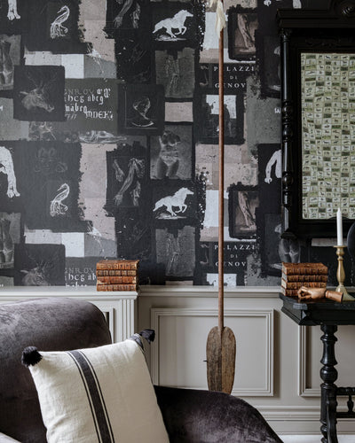 product image for The Studio Dark Wallpaper from the Artist's House Collection by Mind the Gap 74