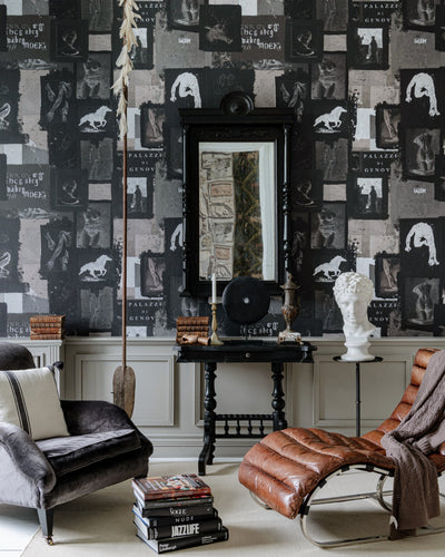 product image for The Studio Dark Wallpaper from the Artist's House Collection by Mind the Gap 3