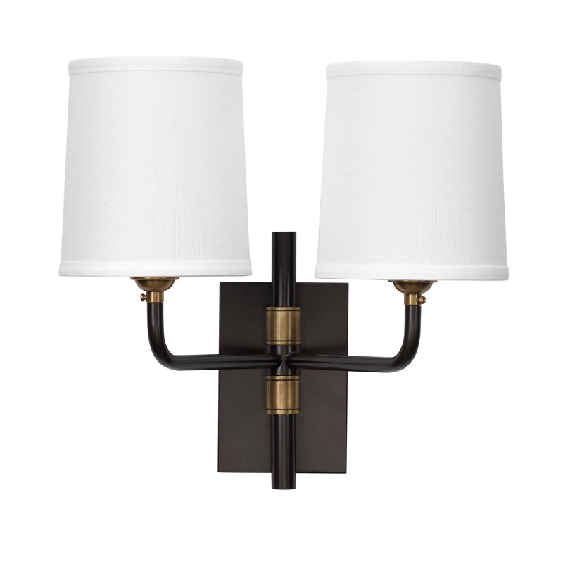 media image for lawton double arm wall sconce by bd lifestyle 4lawt dbob 1 226