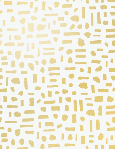 product image of sample the pearl wallpaper in gold on cream design by juju 1 545