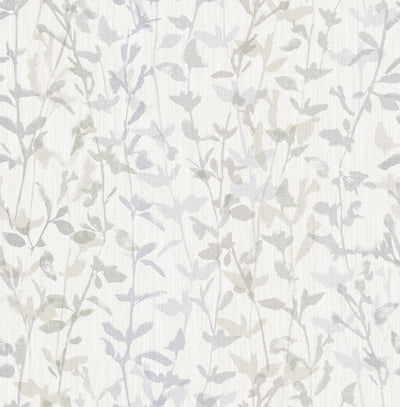 product image of sample thea floral trail wallpaper in grey from the scott living collection by brewster home fashions 1 572