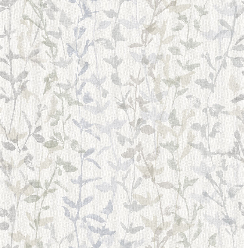media image for Thea Floral Trail Wallpaper in Grey from the Scott Living Collection by Brewster Home Fashions 221