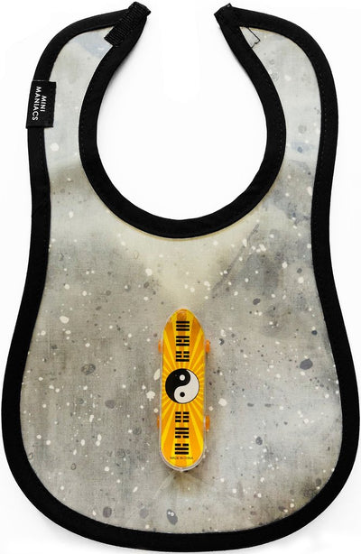 product image for thrasher baby bib in various designs by mini maniacs 1 29