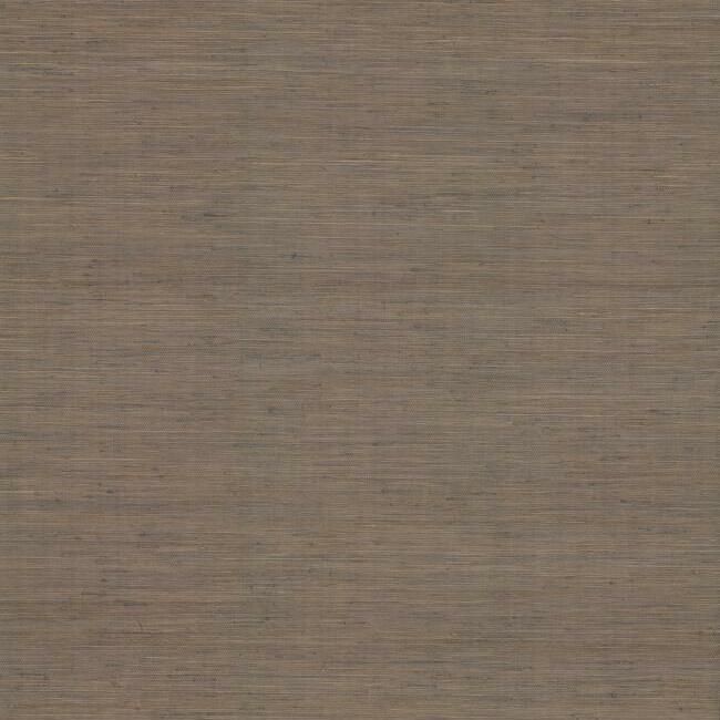 media image for sample threaded jute wallpaper in brown from the traveler collection by ronald redding 1 232