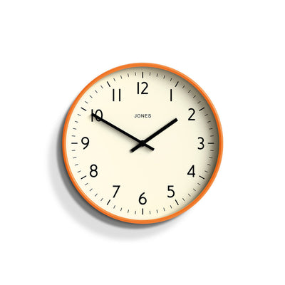 product image of Jones Studio Wall Clock in Orange 574